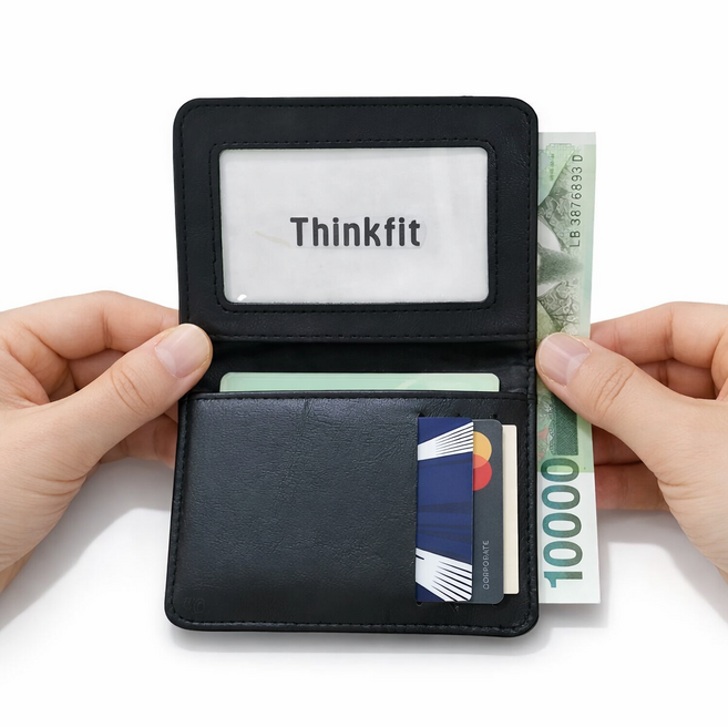 띵크핏 슬림 베이직 카드지갑