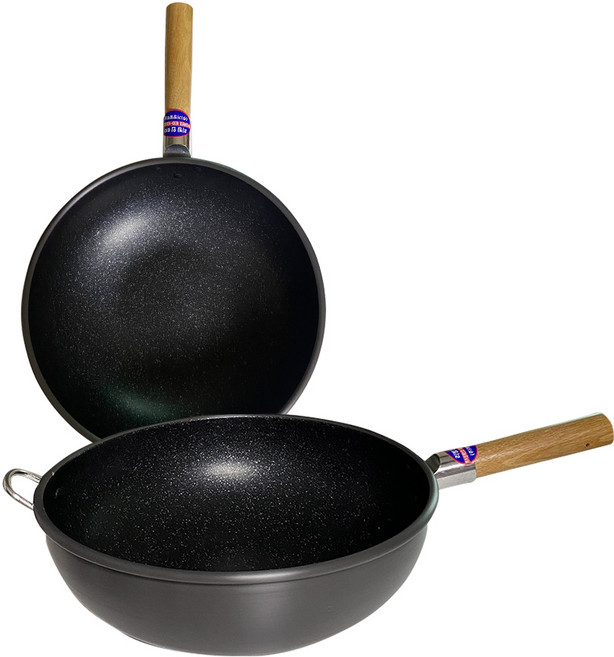 거양 대형 코팅중국팬 왕왕대 42cm 업소용 코팅 북경팬 국산, 1개
