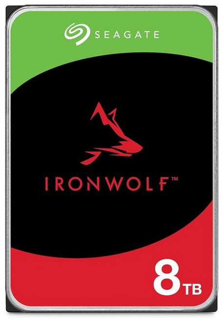 씨게이트 아이언울프 NAS 하드 드라이브 4TB (ST4000VNZ06), 8TB, IronWolf