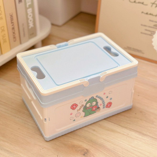 문구보따리 산리오 캠핑바구니 접이식바구니 접이식 캠핑박스 폴딩박스, 1개, 한교동