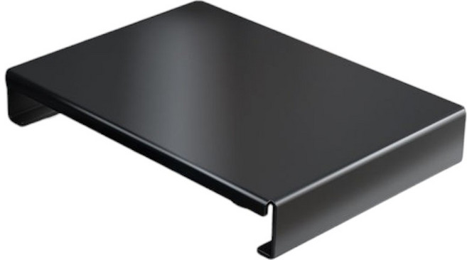 廚房收納架 鍋具架 瓦斯爐架 電磁爐架, 1個, 黑色