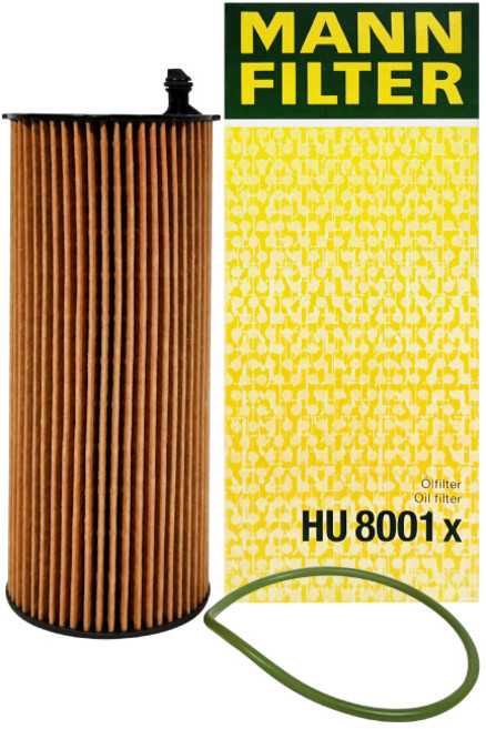 MANN FILTER HU 8001 x 機油濾清器 高效過濾 保護引擎 提升駕駛體驗, 1個