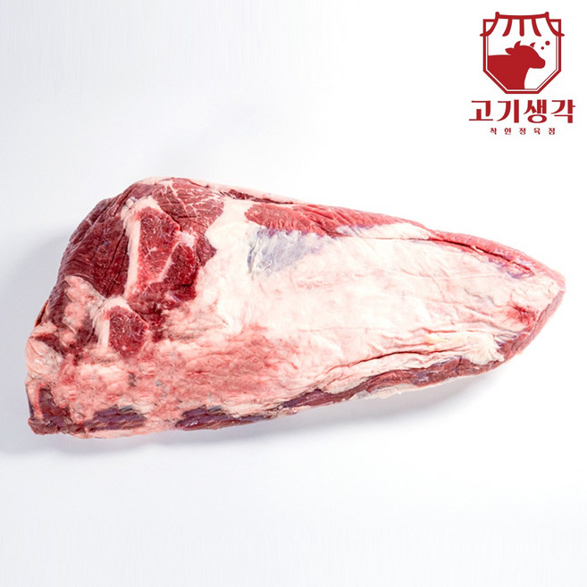 고기생각 호주산 GF 텍사스 브리스킷 바베큐 차돌양지 원육 냉동 3.5~4kg, 1개, 3.5kg