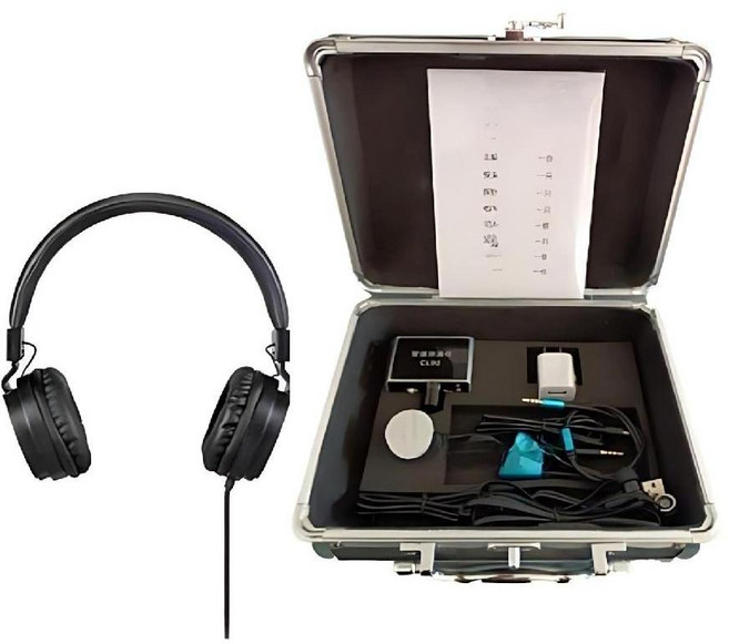 전문가용 누수 탐지기 청음식 정밀 배관 감지기 사운드형, CL90 업그레이드 (45cm 감지), 1개