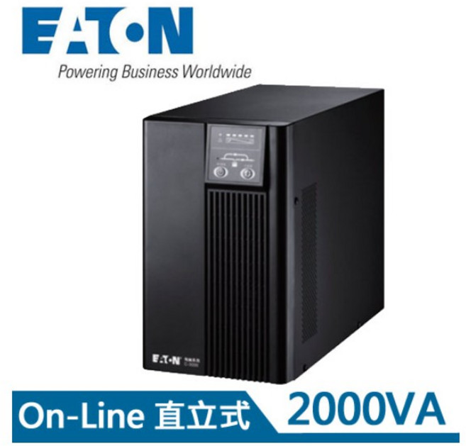 Eaton C-2000F On-Line 直立式 UPS 不斷電系統, 1台