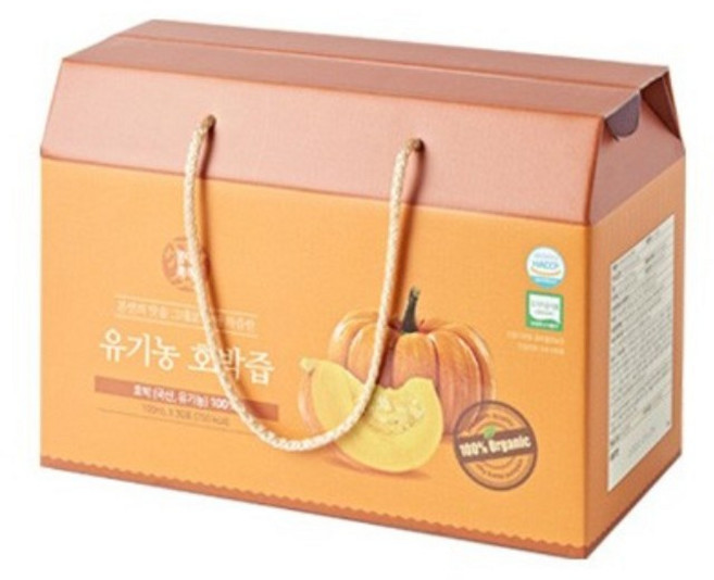 몸애쏙쏙 유기농 호박즙 30p, 3L, 1개