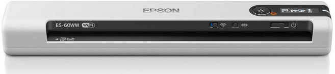 엡손 스캐너 ES-60WW (모바일A4USB 대응Wi-Fi 대응화이트)