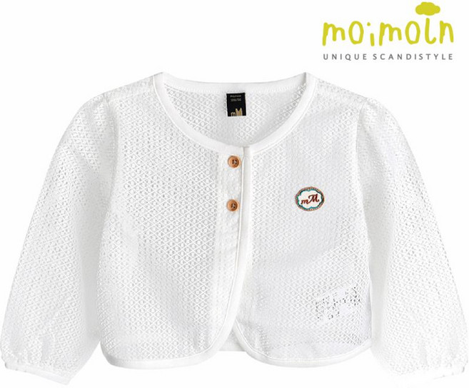 모이몰른 유아 레이스크랍 가디건