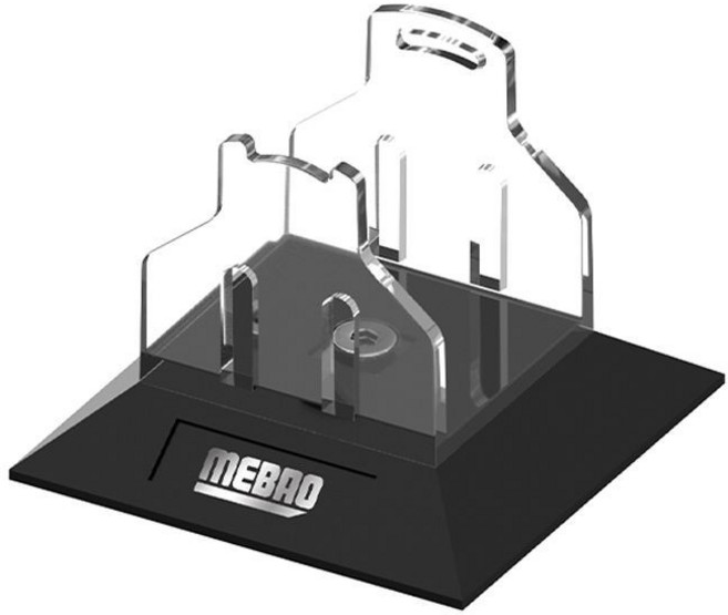 MEBAO明邦 路亞多功能漁輪展示架, 水滴輪款
