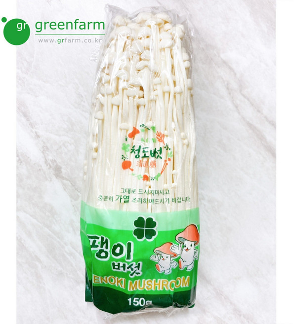 팽이버섯 1봉, 1개