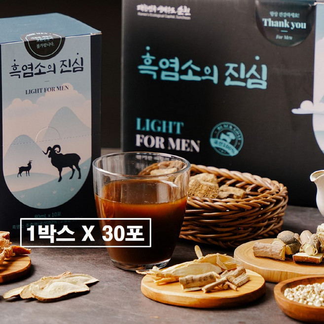 흑염소 진액 남성용 국산 100% 자연방목 흙염소 농장 고기 즙 엑기스 남자 보양식 추천 아라키돈산 야관문 비수리 효능 고형분 10% 식약처 식약청 해썹 인증 국내산, 2.4L, 1박스