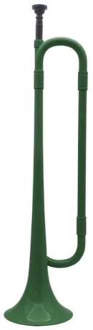 트럼펫 입문용 B 플랫 멀티 나팔 학교 기병 플라스틱 마우스피스 포함 어린이 선물, 1) Green, 없음, 1개