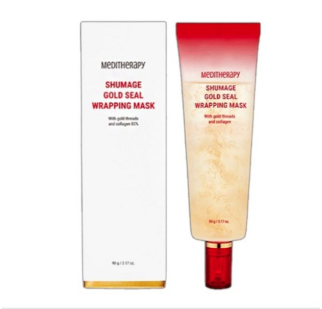 MEDITHERAPY 金絲抗皺撕拉面膜 含金絲及50%膠原蛋白, 1個, 90g