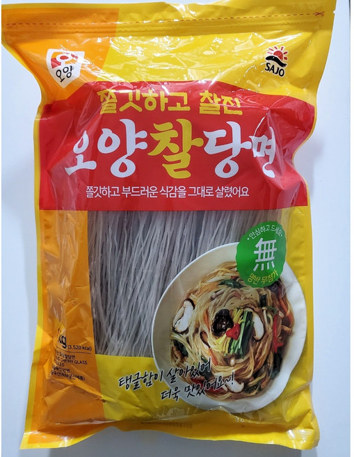 오양 찰당면 1kg, 10개
