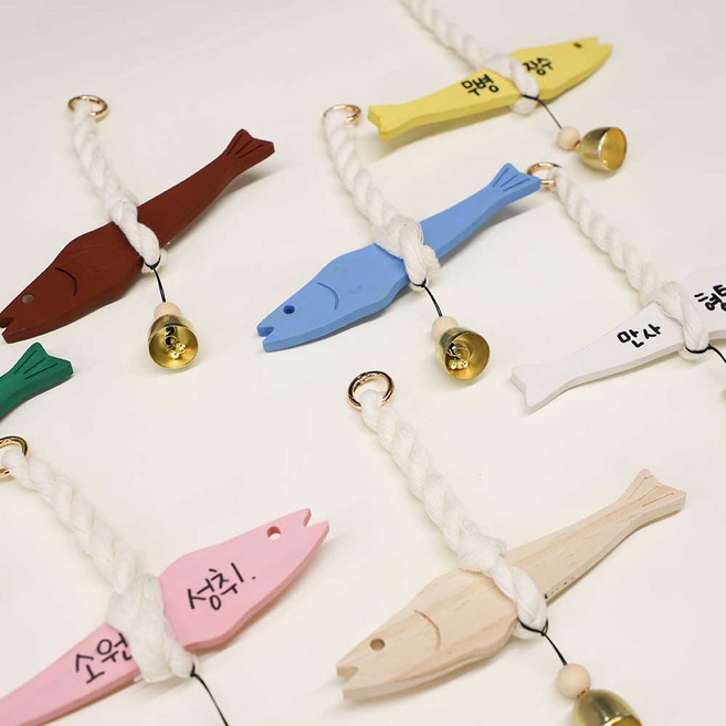 솜씨키트 액막이 명태 도어벨 단체 개업 집들이 선물 추천 DIY키트, 액막이명태, 액막이명태, 1개