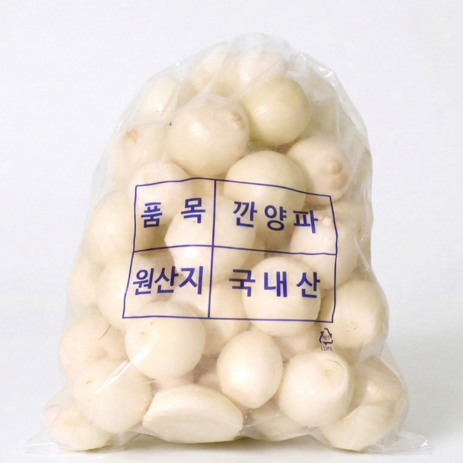 [오늘야채] 국내산 깐양파 10kg, 1개, 10kg(못난이 중사이즈)