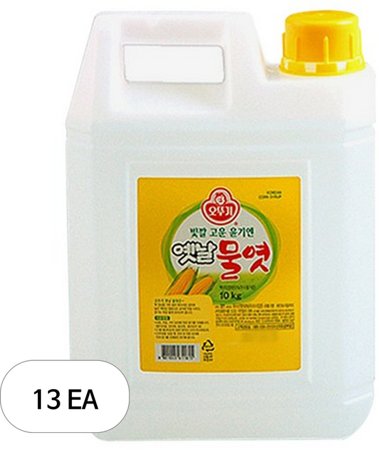 오뚜기옛날 물엿, 10kg, 13개