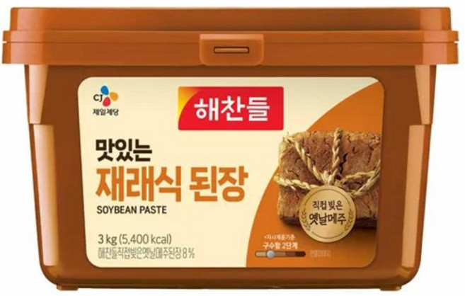 해찬들 엄마손맛 고깃집 짜지않은 맛있는 재래식된장 감칠맛 숙성 3kg, 1개