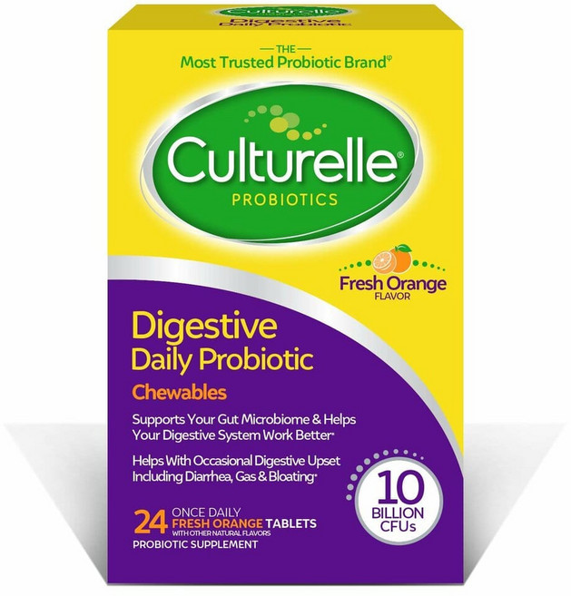 Culturelle Digestive Probiotic 컬처렐 다이제스티브 프로바이오틱 츄어블 유산균 24정