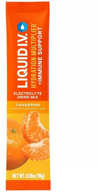 Liquid Iv 電解質補水隨身包 橘子味, 16g