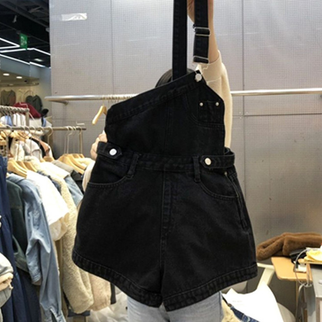 메이킹유 멜빵반바지 데님 점프수트 캐주얼 8577넬라멜빵팬츠