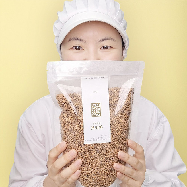 농부창고 [진공압력으로 쪄서] 볶은 국산100% 보리차 500g, 1개, 1개입