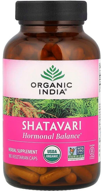 Organic India 샤타바리 베지 캡슐 180정(캡슐 1정당 400mg) ORI-63534, 1, 180정 - 쿠팡