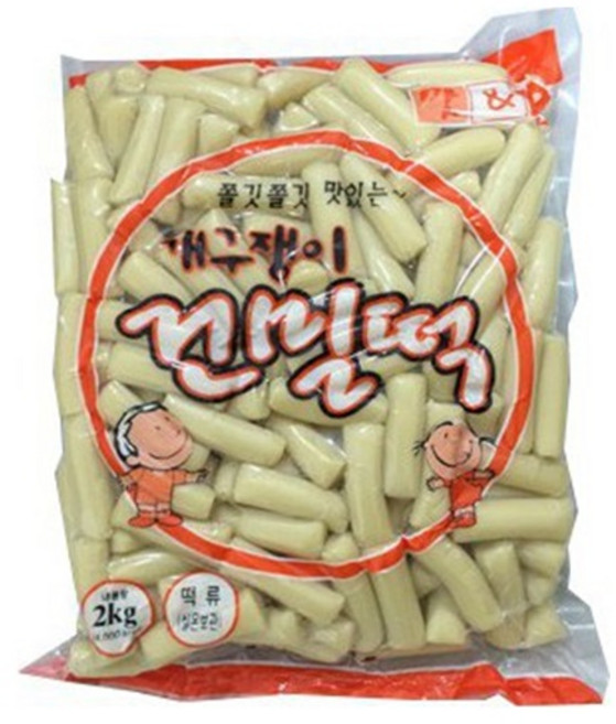 [별가식품]개구쟁이 건밀떡2kg(중간)/1박스 6개, 1박스, 2kg