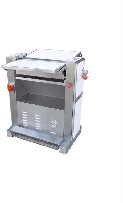 돼지껍데기 박피기 탈피기 돈육 삼겹살 껍질 필링기 220V