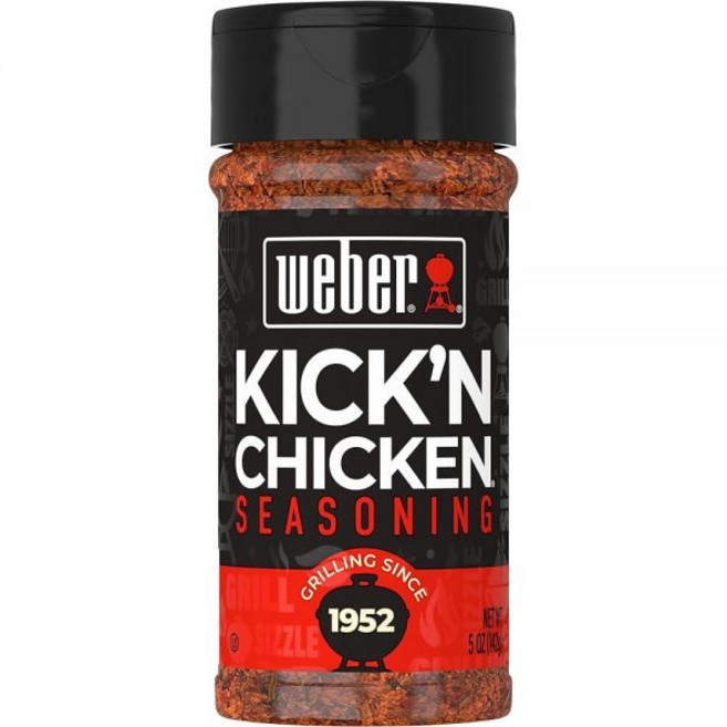 Weber 마늘 파마산 시즈닝 121.9g(4.3온스) 쉐이커 239289, 5 Ounce (Pack of 1), 1개, 121.9g