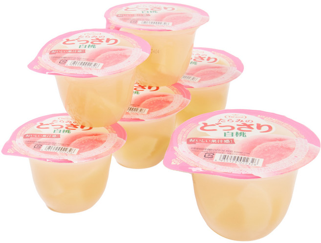 타라미 듬뿍 백도, 6개, 230g