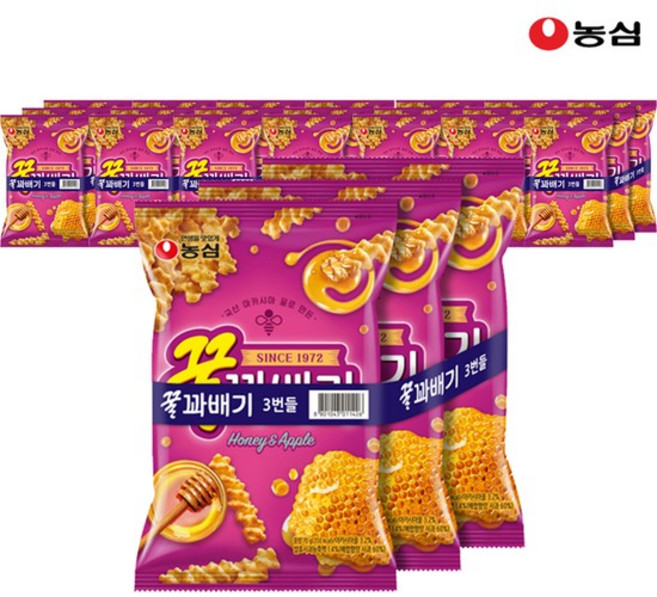 농심 꿀꽈배기 70g, 24개