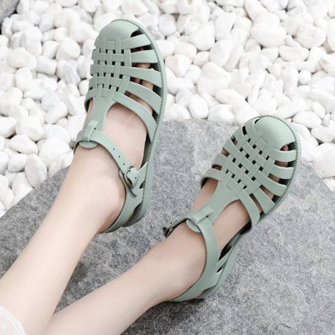 해변슈즈 물놀이신발 글레디에이터샌들 젤리슈즈 아쿠아슈즈 샌달 스트랩 나비빈