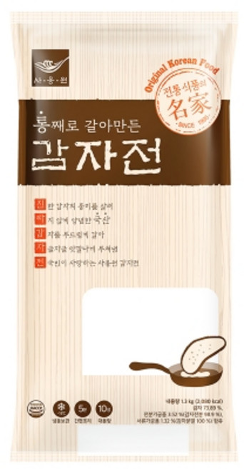 감자전 1.3kg(130gx10ea)(사옹원), 1.3kg, 1개