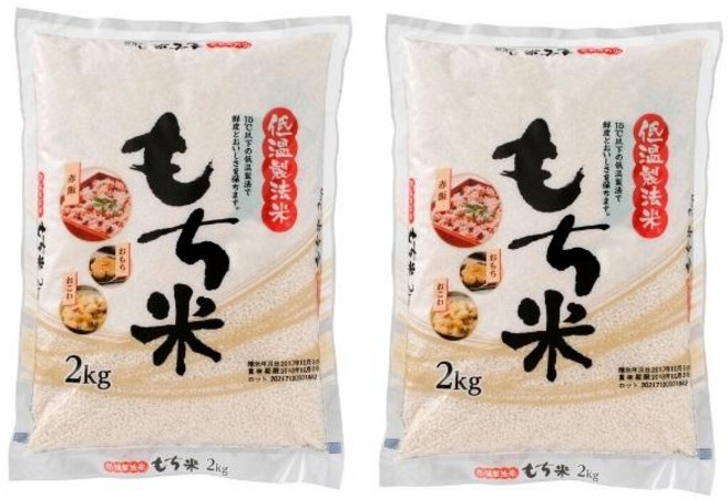 IRIS Foods 아이리스푸드 일본산 저온제법 찹쌀, 2개