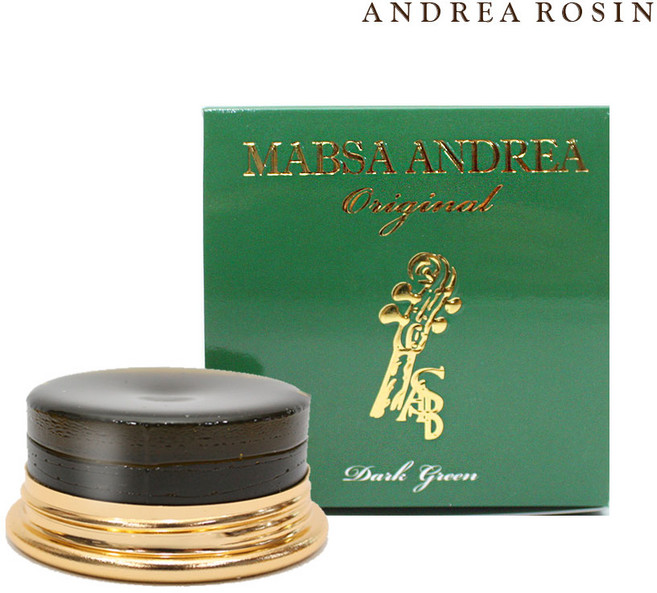 안드레아 맙사 바이올린 첼로 비올라 해금 겸용 송진 / 에버러지 사이즈 다크그린, 1개