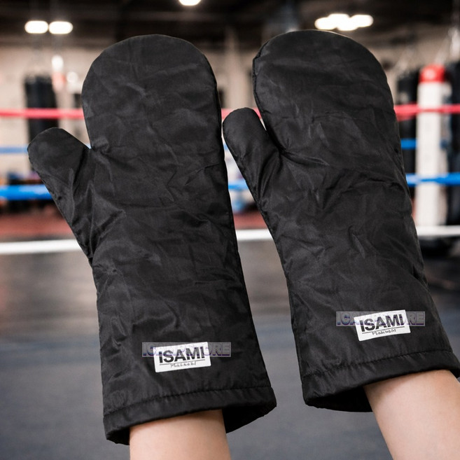 이사미 권투 복싱 속장갑 이너장갑 SS-003, 1개, Black