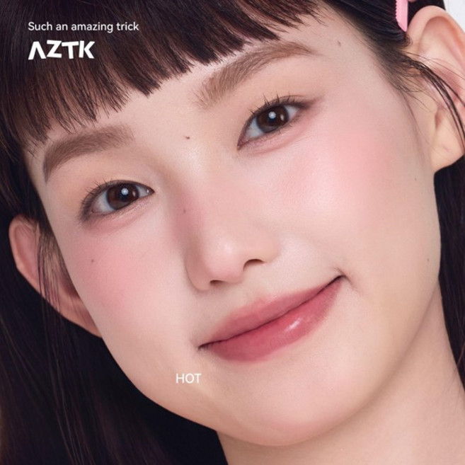 AZTK 리퀴드 블러쉬 볼터치 스틱 2개입 물광 과즙 스킨톤 연출, 10. JC05 화이트 피치 밀크티_2개, 1개, 5ml