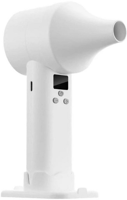 휴대용 미니 부채 충전식 공기 고속, [01] White, 1개