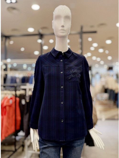 크로커다일레이디 아우터형 셔츠 CLDFBL205