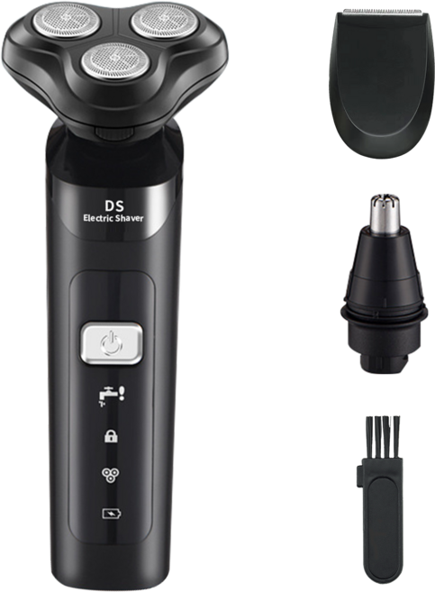 DS 남자 전기 면도기 생활방수 전동 면도기, black, DSM1-S7000