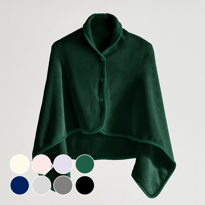 데시뉴 뉴노멀 양면 극세사 망토 담요 블랭킷