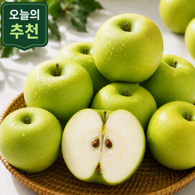 고당도 아오리 사과 청사과 썸머킹 산지직송, 1박스, 1kg 소과(맛보기)