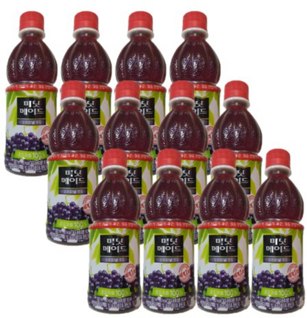 미닛메이드 포도 350ml 12개[K], 12개