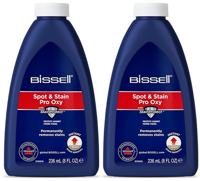 비쎌 BISSELL 스팟클린 전용 프로 옥시 스팟앤스테인 포뮬라 236ml X 2병, 2개