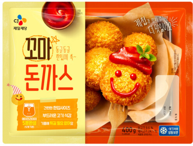 고메 바삭튀겨낸 꼬마돈카츠 450g, 400g, 1개