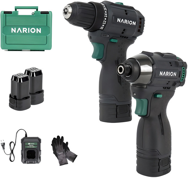 나리온 16.8V 드릴 콤보세트 세트, 1세트