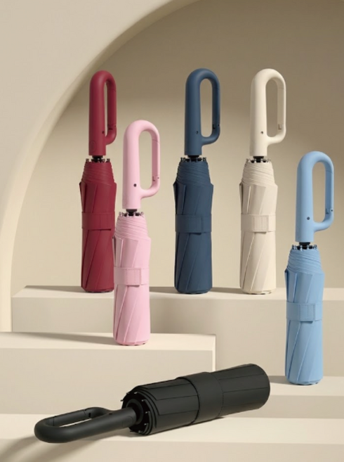 피코라 카라비너 3단 자동우산