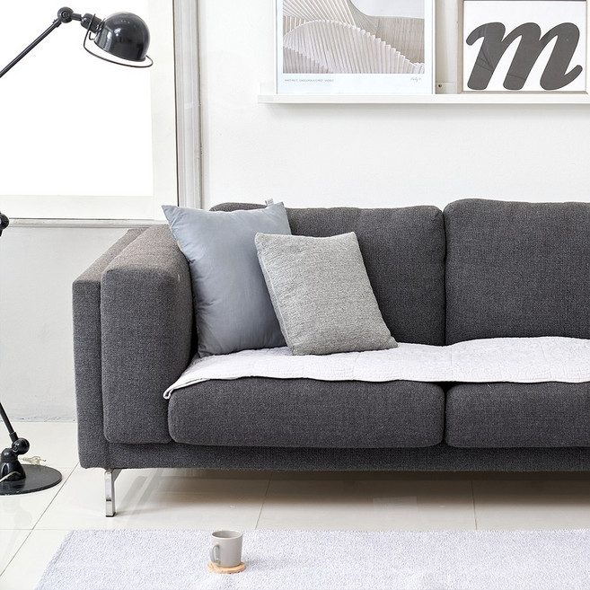 [데일리밋]코튼 클래식 쇼파패드 65x230 아이보리