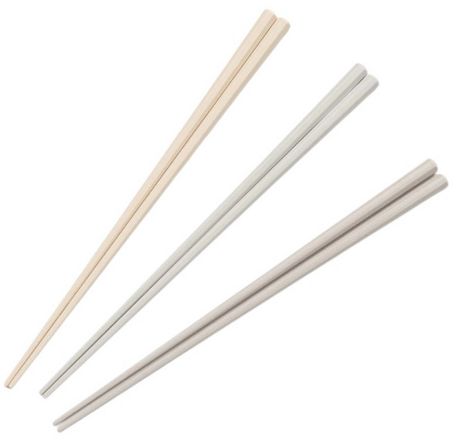 [니토리 일본이케아] 니토리 내열 팔각 젓가락 내추럴 3P 내추럴, 1개, 젓가락  3P